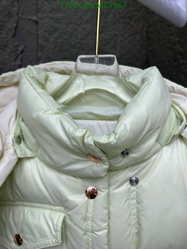 Moncler-Down jacket Women Code: MC7867 $: 179USD