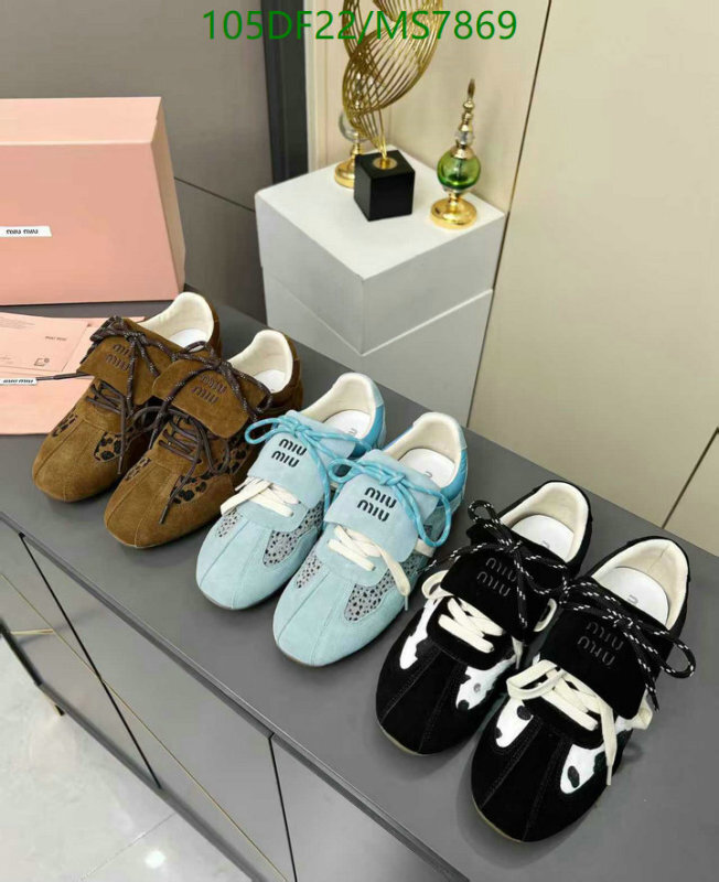 Miu Miu-Women Shoes Code: MS7869 $: 105USD