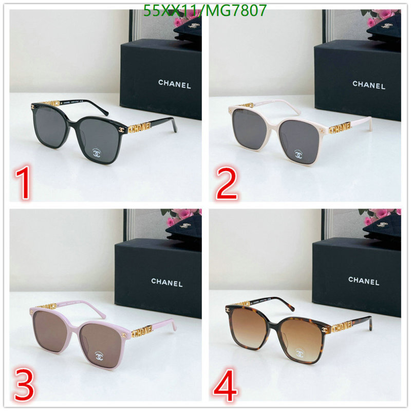Chanel-Glasses Code: MG7807 $: 55USD