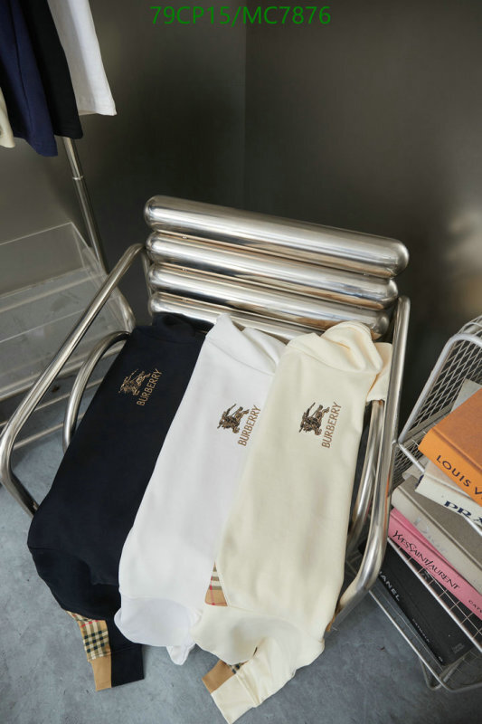 Burberry-Clothing Code: MC7876 $: 79USD