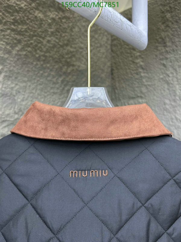 Miu Miu-Down jacket Women Code: MC7851 $: 159USD