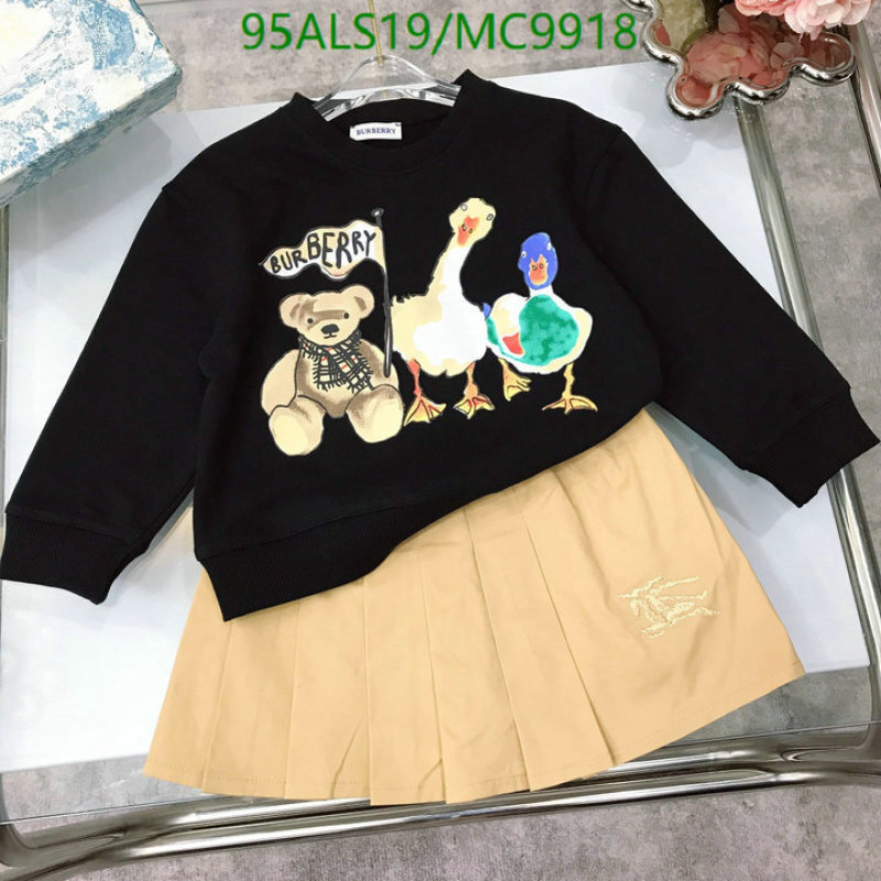 Burberry-Kids Clothing Code: MC9918 $: 95USD