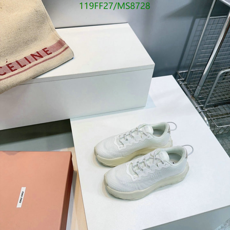 Miu Miu-Women Shoes Code: MS8728 $: 119USD