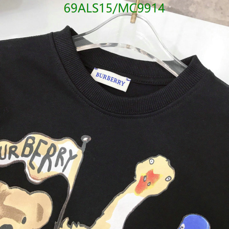Burberry-Kids Clothing Code: MC9914 $: 69USD