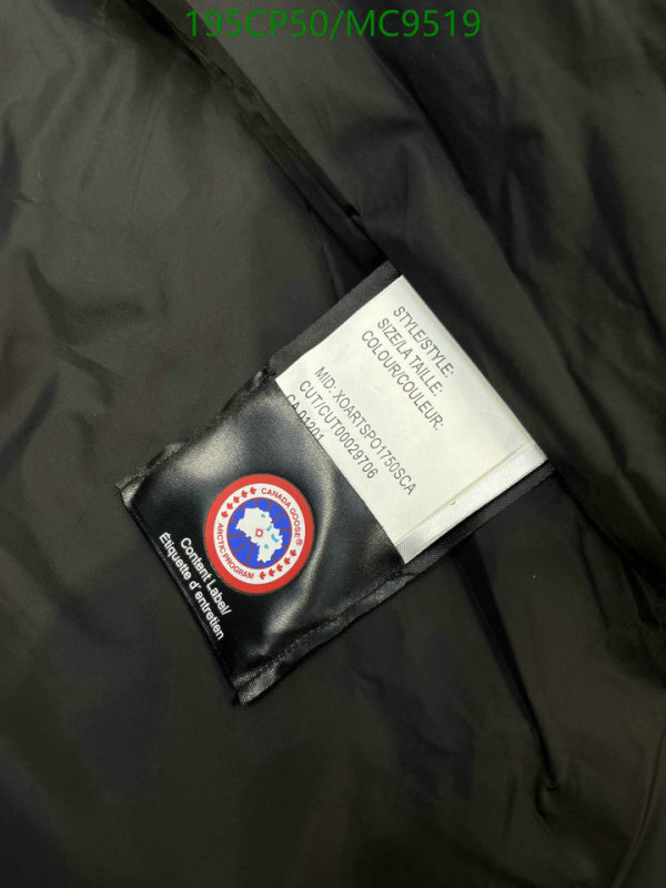 Canada Goose-Down jacket Men Code: MC9519 $: 195USD