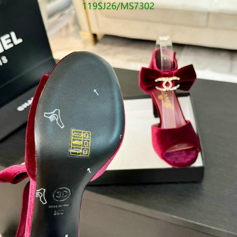 Chanel-Women Shoes Code: MS7302 $: 119USD