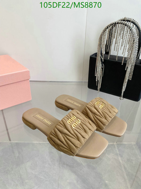 Miu Miu-Women Shoes Code: MS8870 $: 105USD