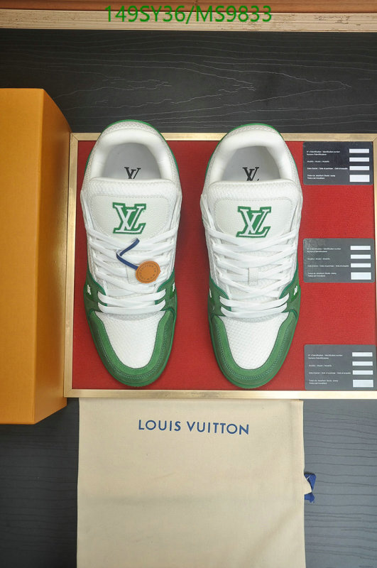 LV-Men shoes Code: MS9833 $: 149USD
