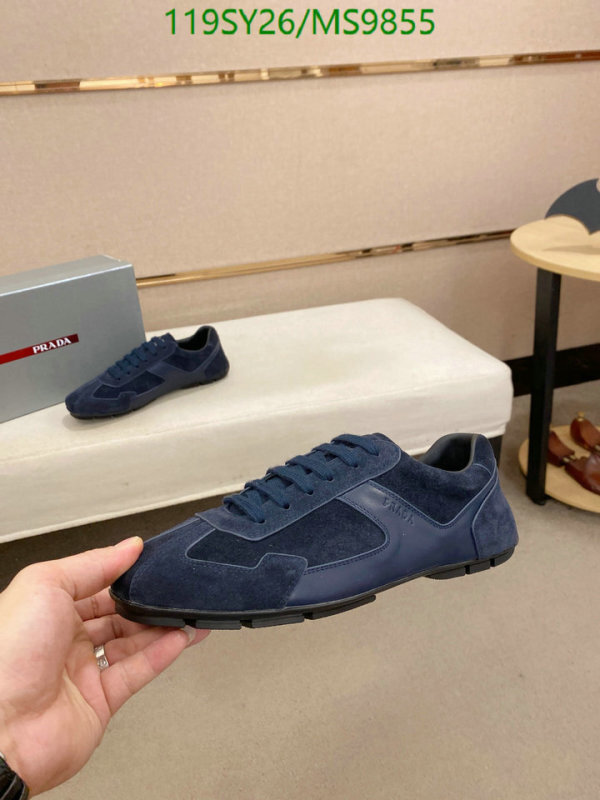 Prada-Men shoes Code: MS9855 $: 119USD
