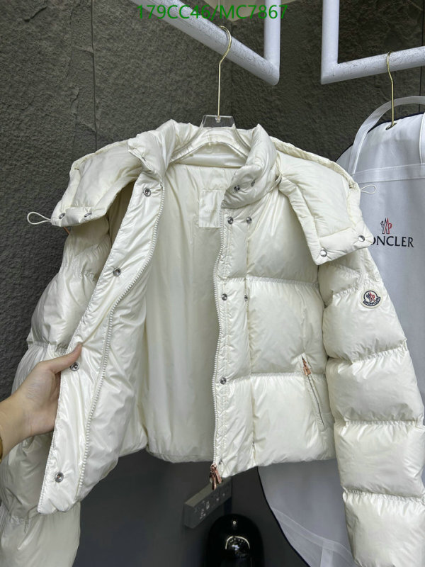 Moncler-Down jacket Women Code: MC7867 $: 179USD