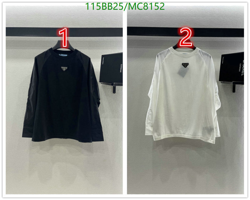 Prada-Clothing Code: MC8152 $: 115USD