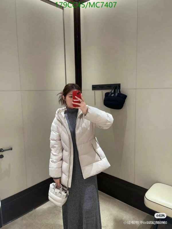 Moncler-Down jacket Women Code: MC7407 $: 179USD
