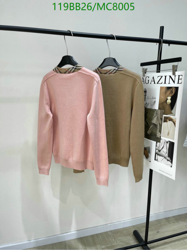 Burberry-Clothing Code: MC8005 $: 119USD