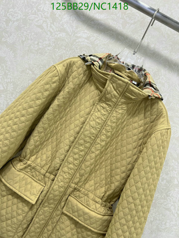 Burberry-Down jacket Women Code: NC1418 $: 125USD