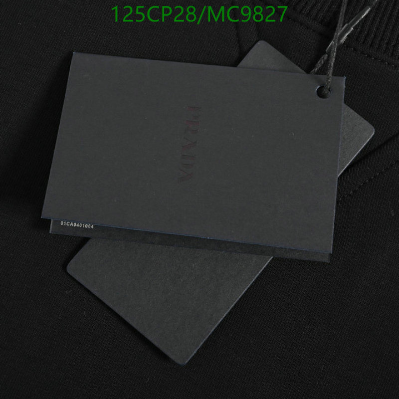 Prada-Clothing Code: MC9827 $: 125USD