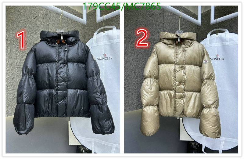 Moncler-Down jacket Women Code: MC7865 $: 179USD