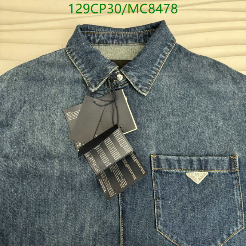 Prada-Clothing Code: MC8478 $: 129USD