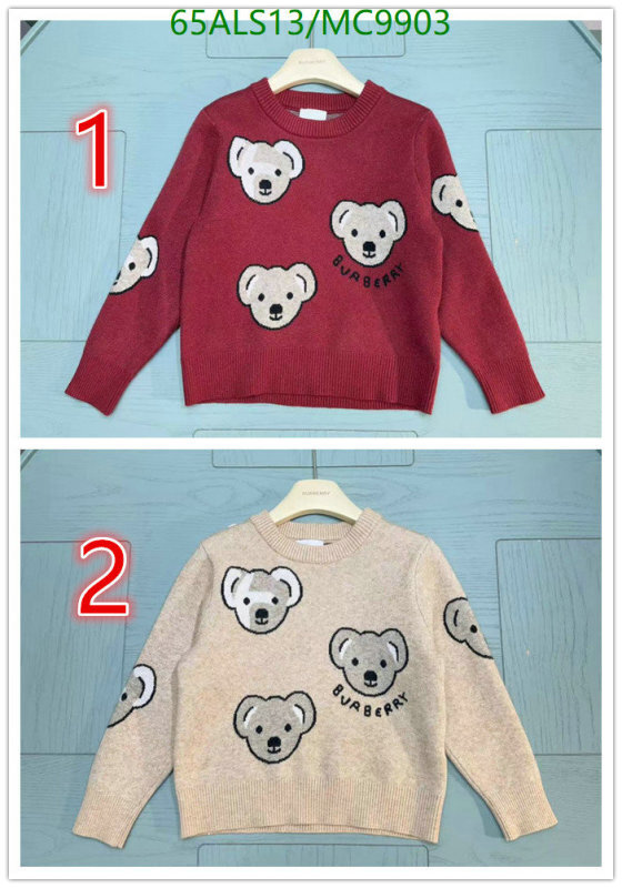 Burberry-Kids Clothing Code: MC9903 $: 65USD