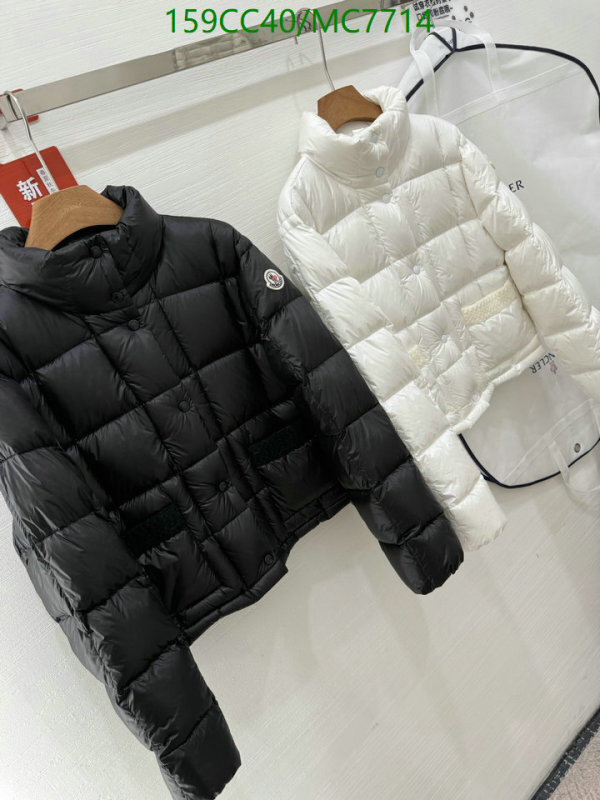 Moncler-Down jacket Women Code: MC7714 $: 159USD