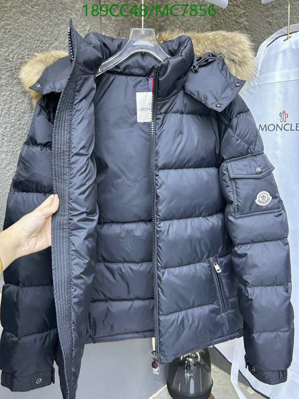 Moncler-Down jacket Men Code: MC7856 $: 189USD
