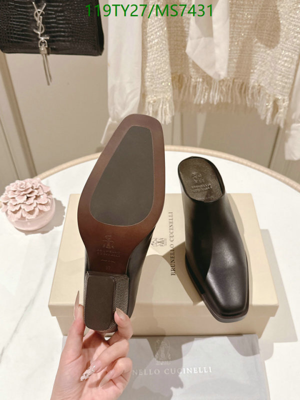 Brunello Cucinelli-Women Shoes Code: MS7431 $: 119USD