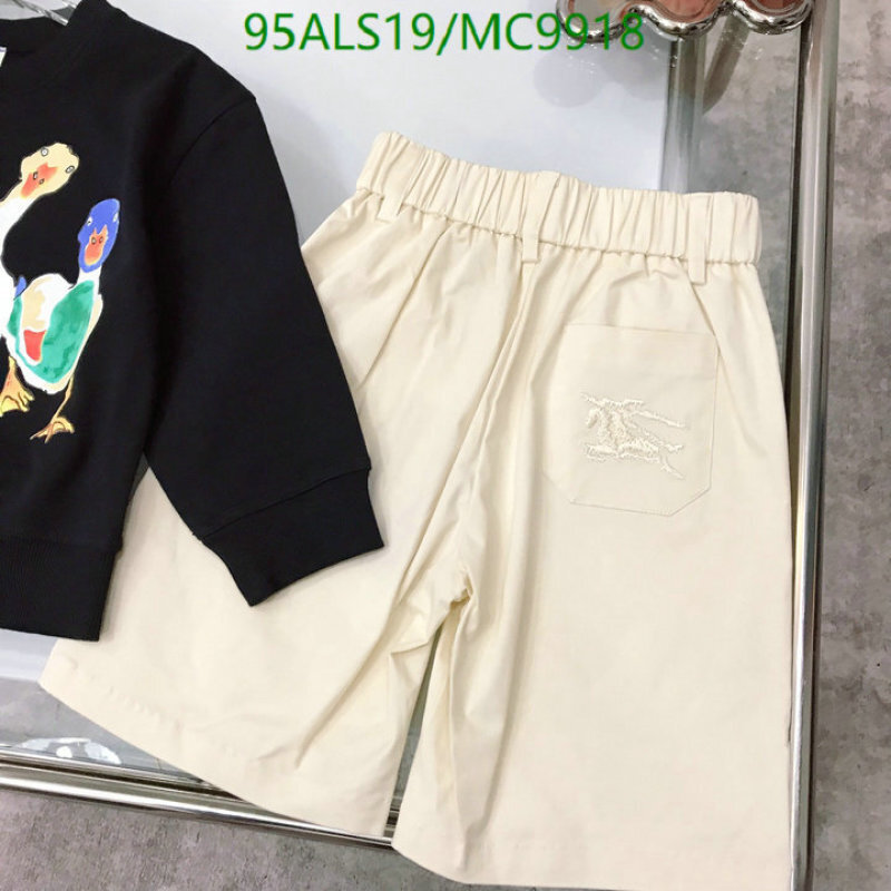 Burberry-Kids Clothing Code: MC9918 $: 95USD