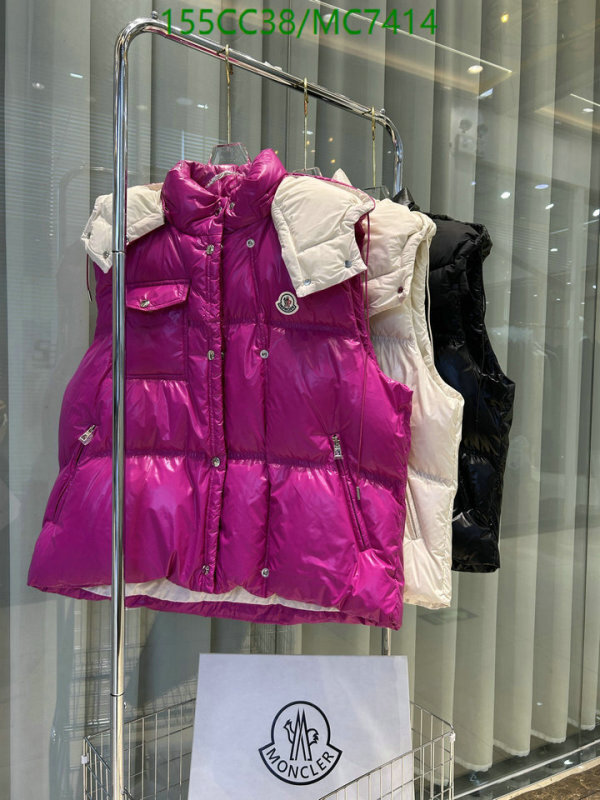 Moncler-Down jacket Women Code: MC7414 $: 155USD