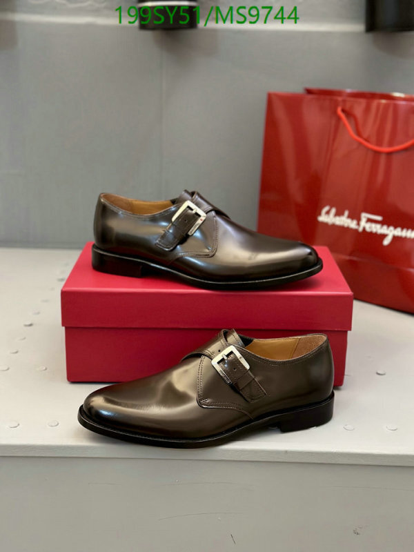 Ferragamo-Men shoes Code: MS9744 $: 199USD