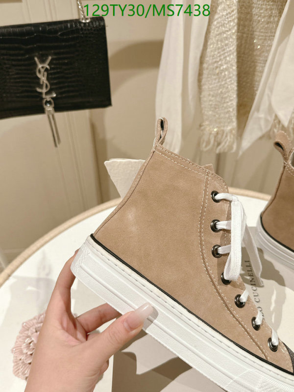 Brunello Cucinelli-Women Shoes Code: MS7438 $: 129USD