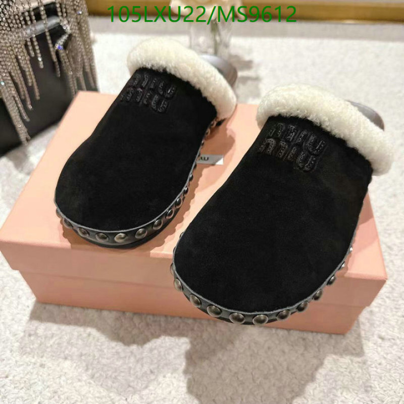 Miu Miu-Women Shoes Code: MS9612 $: 105USD