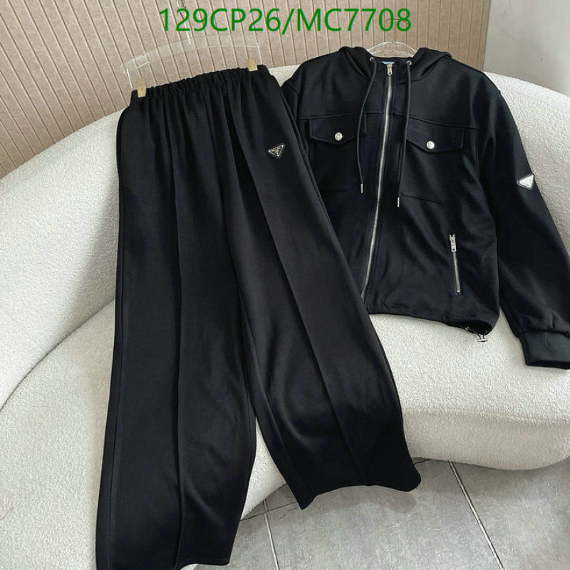 Prada-Clothing Code: MC7708 $: 129USD