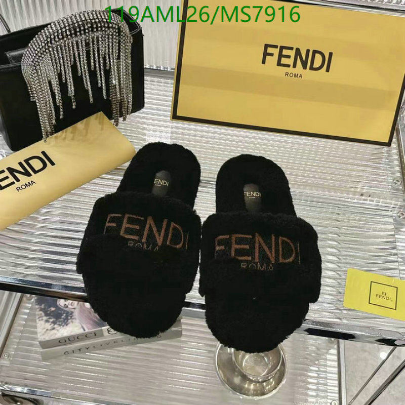 Fendi-Women Shoes Code: MS7916 $: 119USD