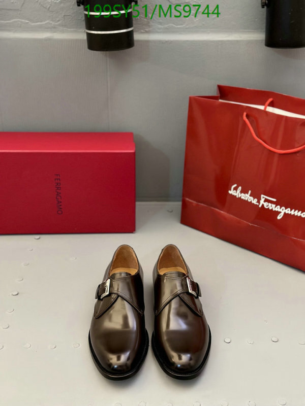Ferragamo-Men shoes Code: MS9744 $: 199USD