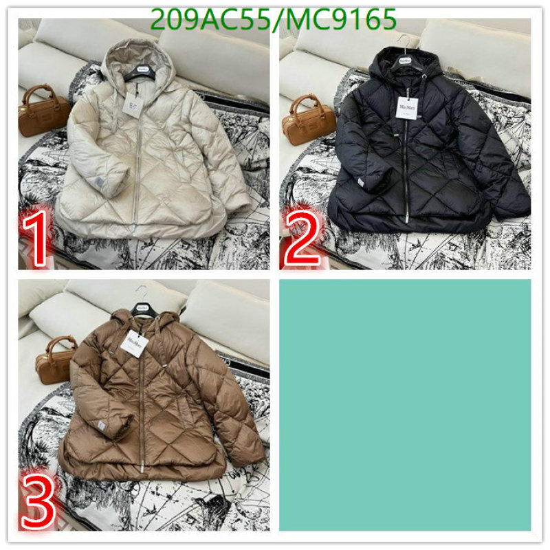 MaxMara-Down jacket Men Code: MC9165 $: 209USD