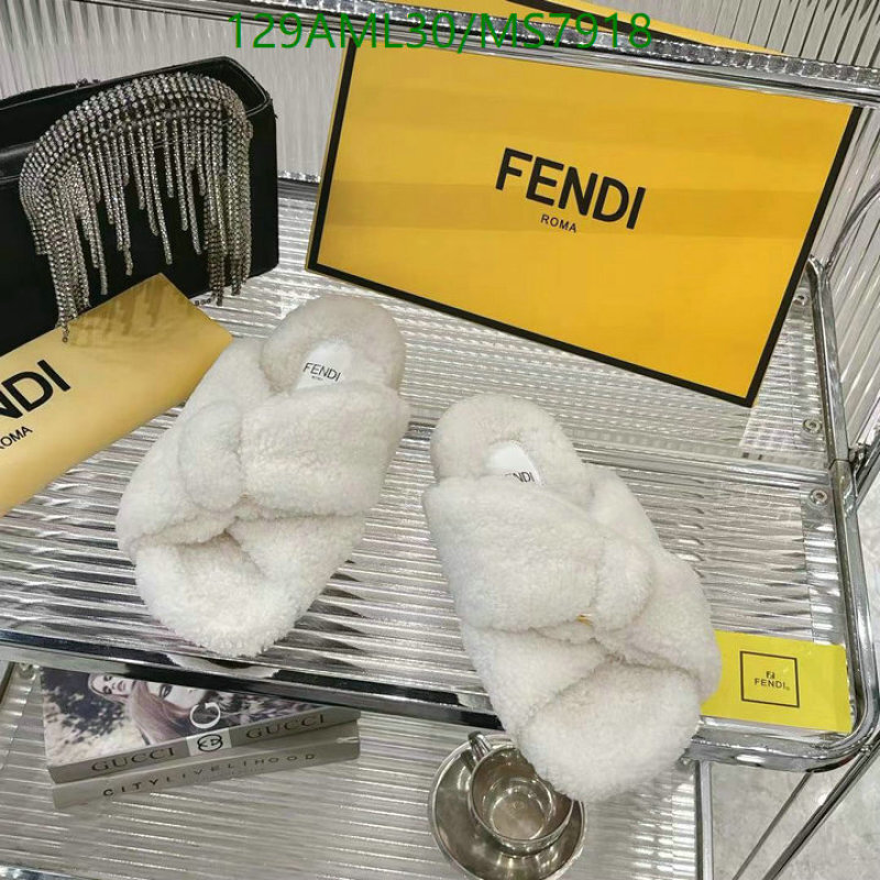 Fendi-Women Shoes Code: MS7918 $: 129USD