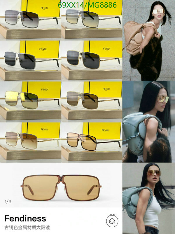 Fendi-Glasses Code: MG8886 $: 69USD