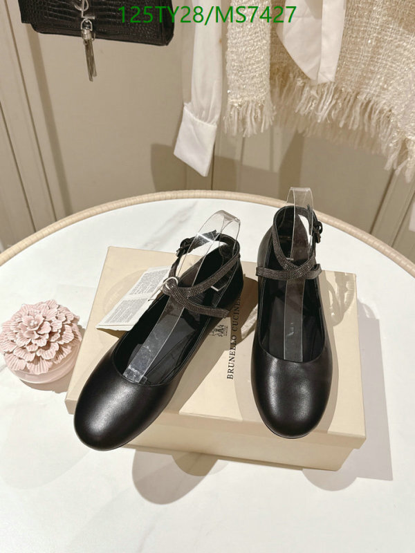 Brunello Cucinelli-Women Shoes Code: MS7427 $: 125USD