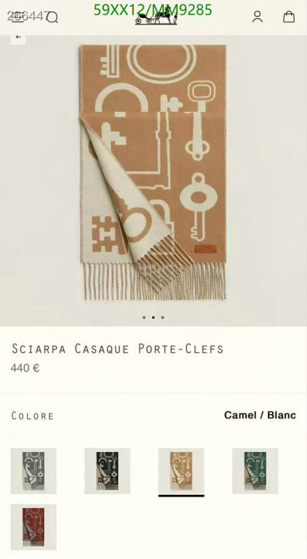 Hermes-Scarf Code: MM9285 $: 59USD