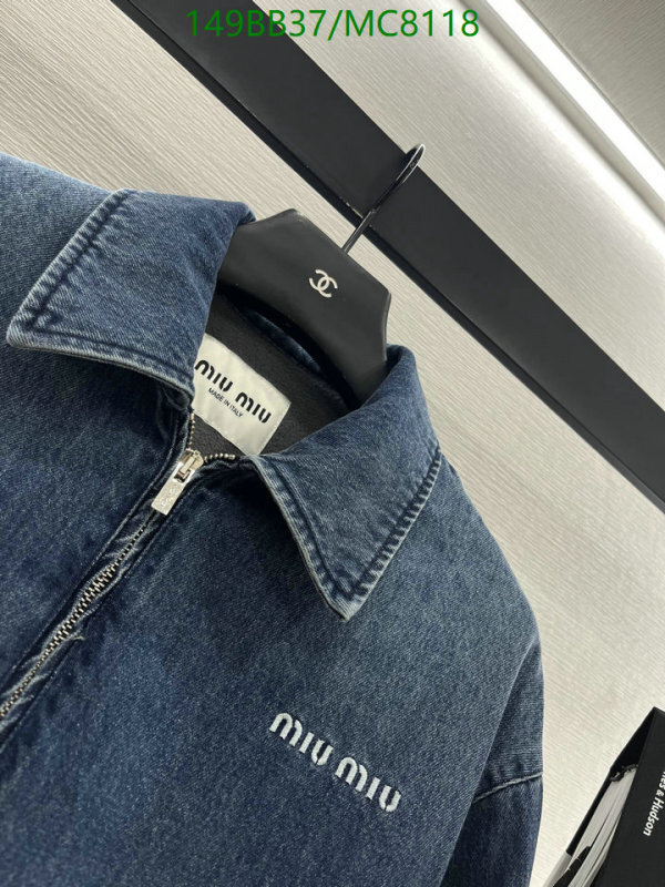 MIUMIU-Clothing Code: MC8118 $: 149USD