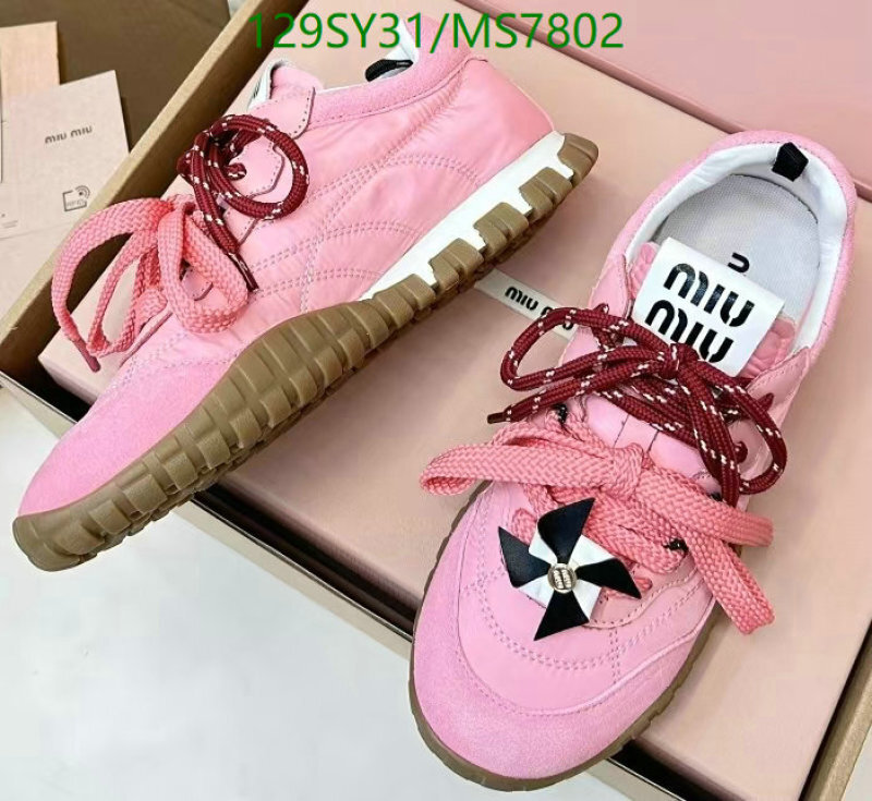 Miu Miu-Women Shoes Code: MS7802 $: 129USD