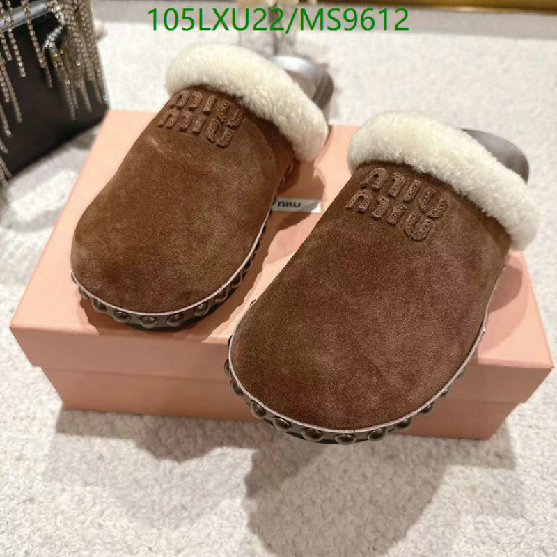 Miu Miu-Women Shoes Code: MS9612 $: 105USD