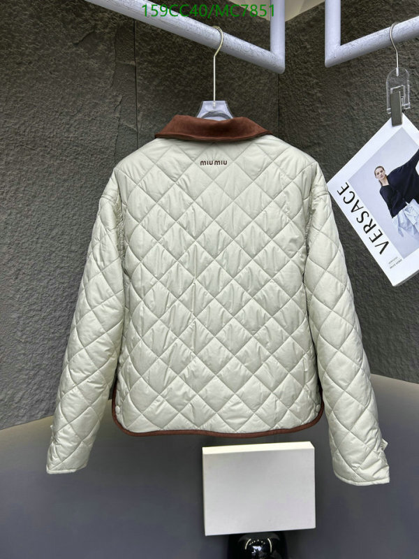Miu Miu-Down jacket Women Code: MC7851 $: 159USD