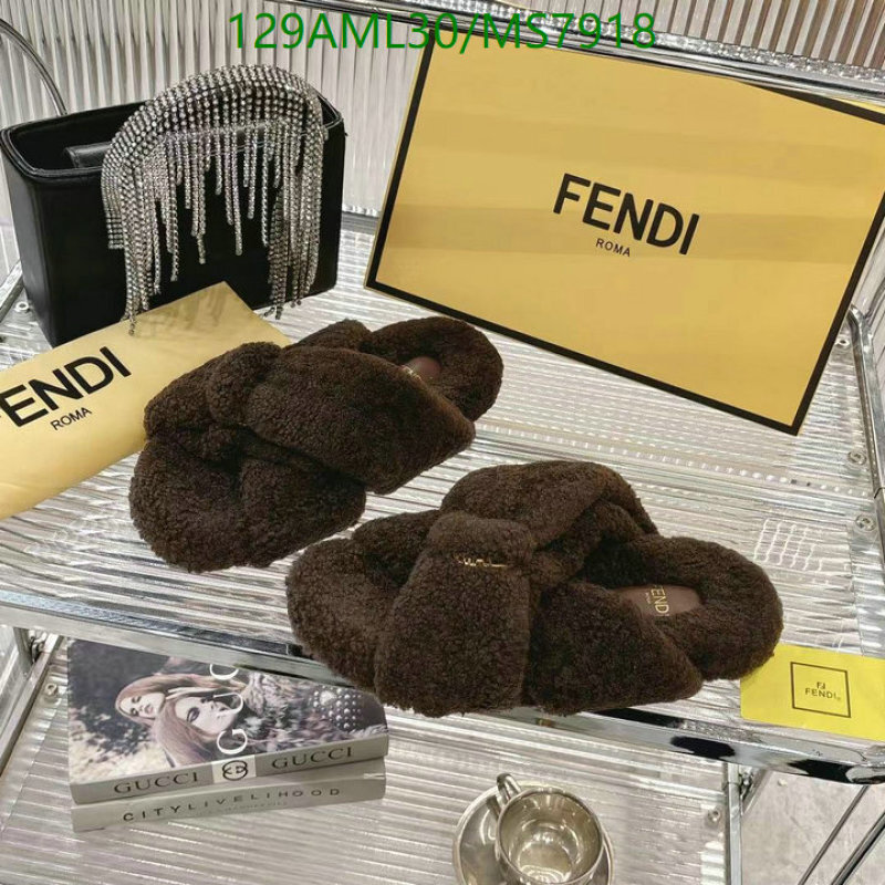 Fendi-Women Shoes Code: MS7918 $: 129USD