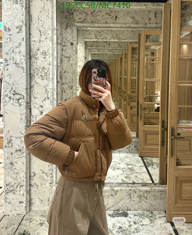 Moncler-Down jacket Women Code: MC7410 $: 195USD