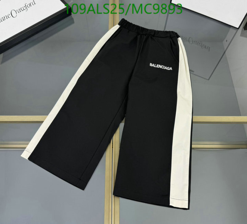 Balenciaga-Kids Clothing Code: MC9893 $: 109USD