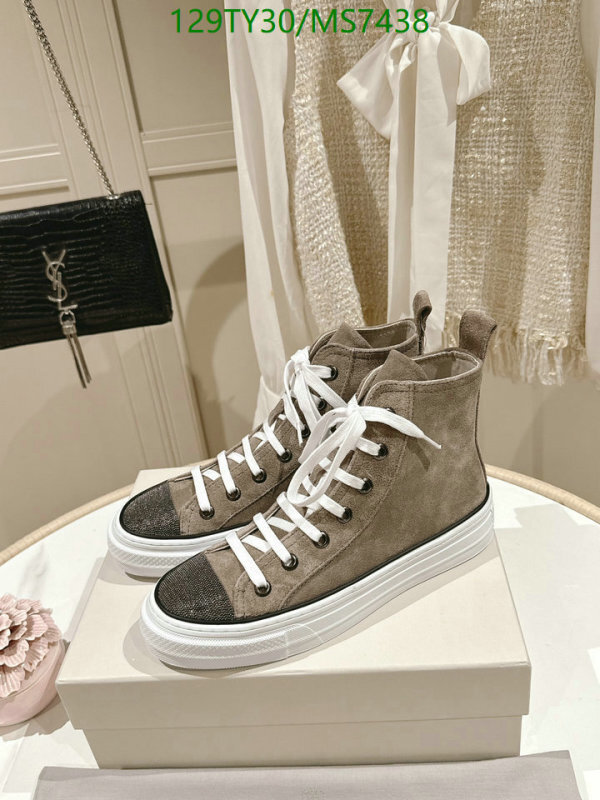 Brunello Cucinelli-Women Shoes Code: MS7438 $: 129USD