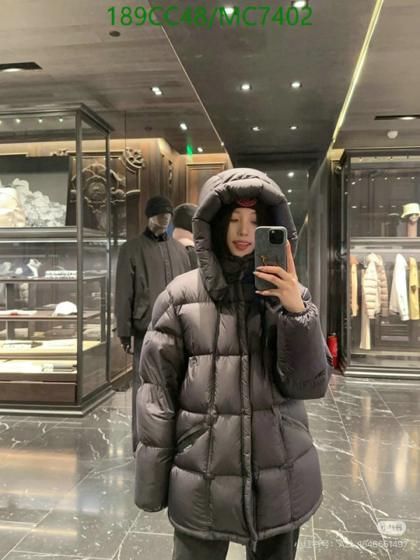 Moncler-Down jacket Women Code: MC7402 $: 189USD
