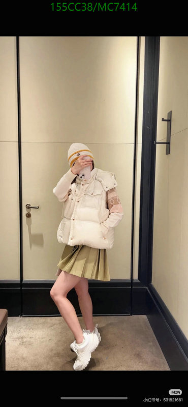 Moncler-Down jacket Women Code: MC7414 $: 155USD