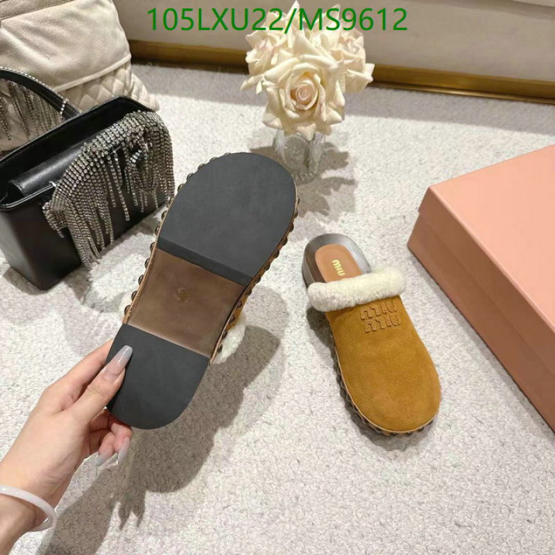 Miu Miu-Women Shoes Code: MS9612 $: 105USD