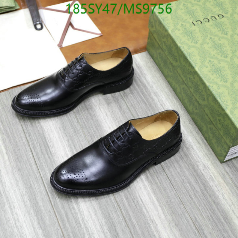 Gucci-Men shoes Code: MS9756 $: 185USD